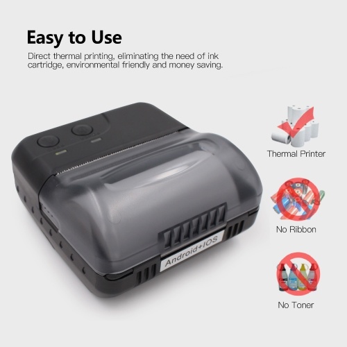 

Aibecy 80mm Mini Portable Thermal Printer