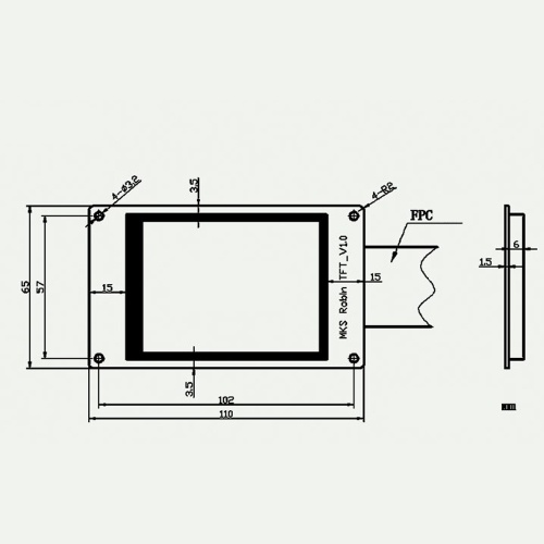 

3D Printer MKS Robin STM32 Integrated Circuit Main Controller Source Software