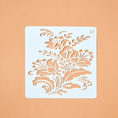Drawing Painting Stencils Hollow Out Design PP Templates