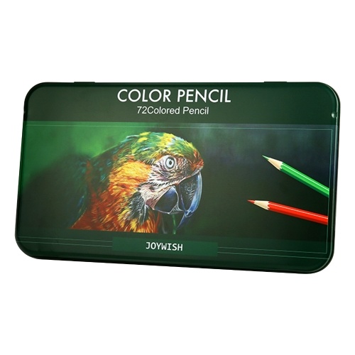 JOYWISH 12/18/24/36/48/72 lápices de colores juego de lápices de colores de óleo profesionales para estudiantes, niños y adultos, artistas para dibujar, dibujar, escribir, libros para colorear
