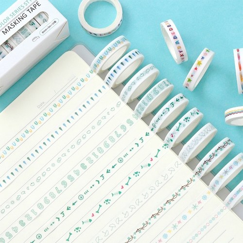 

10 Rolls Washi Tape Set