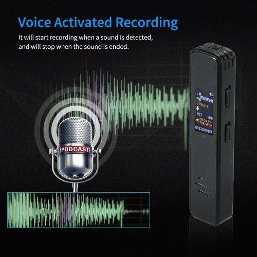 Mini Digital Voice Recorder Voice Activated Recorder Dictaphone