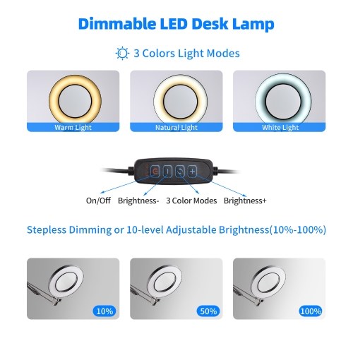 5X Magnifying Desk Lamp