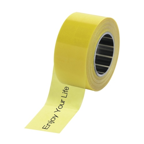 

MAKEID Adhesive Label Maker Paper Thermal Printer Paper Sticker Tape Name Price Classification Waterproof Tear-Resistant for MAKEID M1/L1 Portable Label Machine Printer, Transparent 16mmx4m