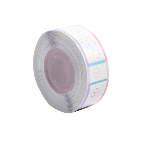 

Aibecy Cute Pattern Thermal Label Paper Self-Adhesive Printing Paper Tape Name Price Barcode Sticker Waterproof Oil-proof Tear-Resistant for D30S Portable Label Maker Printer, Strawberry 12x30mm 210 Labels/Roll