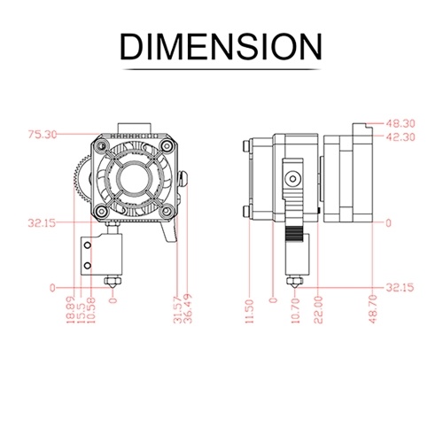 

TWO TREES 3D Printer Upgraded Parts
