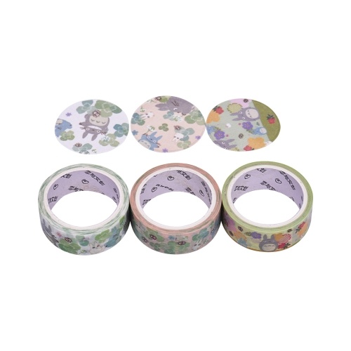 3 Pcs Decorative Masking Paper Tape Set