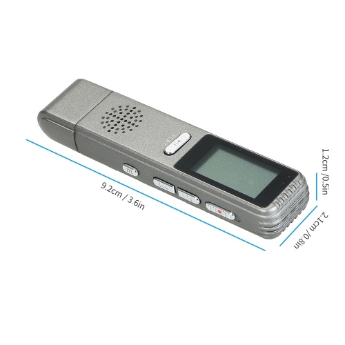 

Mini Digital Voice Recorder Voice Activated Recorder 8GB USB Sound Audio Recorder Dictaphone MP3 Music Player