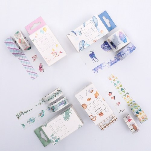 Washi Tape Set 4 Rolls
