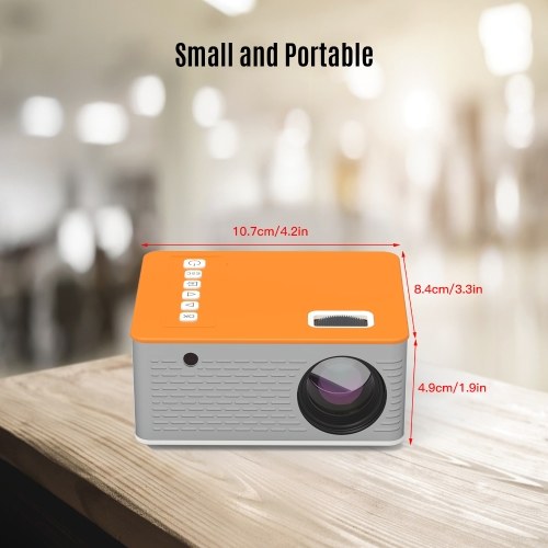 

Mini Portable Video Projector LED Movie Projector