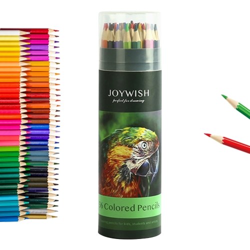 

JOYWISH 12/18/24/36/48/72 Colored Pencils Professional Oil Art Color Pencils Set for Students Children Adults Artists for Drawing Sketching Writing Coloring Books