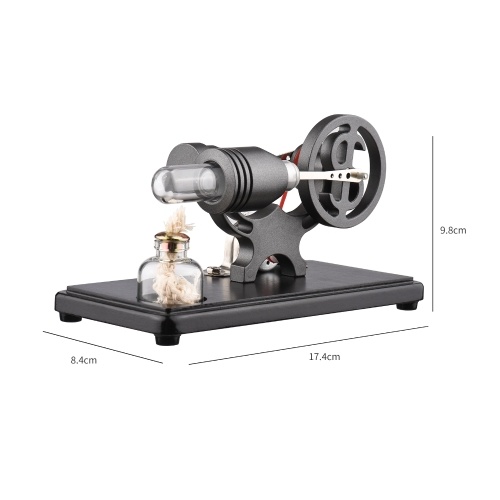 LL-006-BR Hot Air Stirling Engine Electricity Generator Motor Model 
