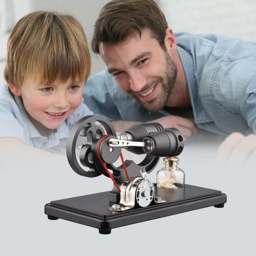 LL-006-BR Hot Air Stirling Engine Electricity Generator Motor Model 