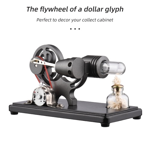 LL-006-BR Hot Air Stirling Engine Electricity Generator Motor Model 