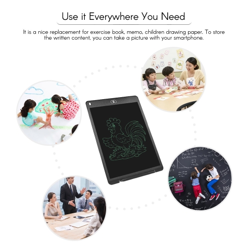 

11.4inch LCD Writing Tablet Drawing Pad Digital Message Memo Graphic Board Notepad