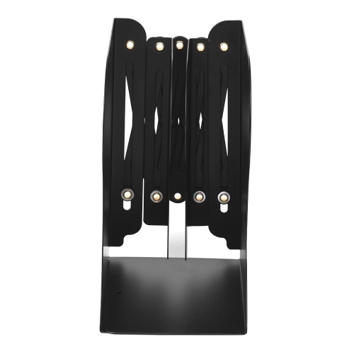 

Retractable Bookends Metal Book Ends Decorative Binder Holder Orange