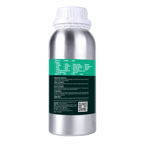 

eSUN General-purpose Resin 3D Printer Resin Material Low Oder 1000g