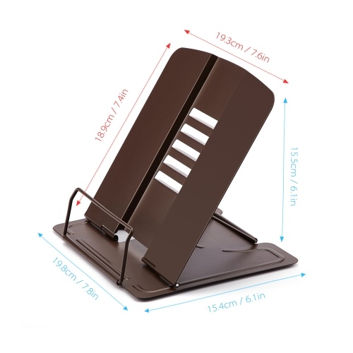 

Portable Metal Book Stand Book Holder