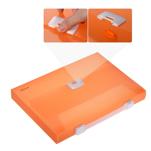

A4 / Legal / Letter Размер Цветной однослойный Poly Large Space Folder Organizer Куртка с пряжкой Закрытие для контрактных налогов