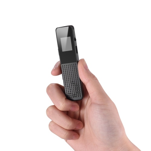 

Aibecy 8GB/16GB Digital Voice Recorder MP3 Muisc Player Audio Activated Recording with Loudspeaker Card Slot for Students Lectures Meeting