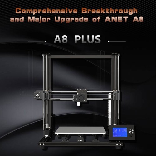 

Anet A8 Plus 3D Printer Upgraded DIY Kit With High Precision