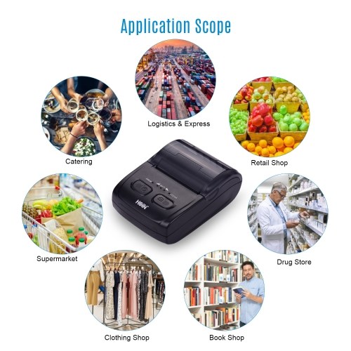 

HOIN Portable 58mm Thermal Receipt Printer Handheld