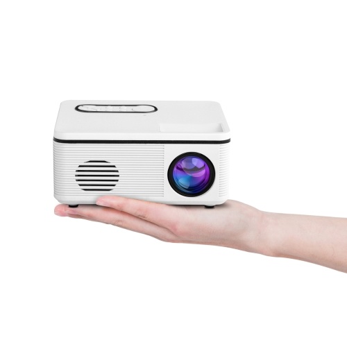 

Aibecy S361 Mini Portable LED Projector Support 1080P 600 Lumens Built-in Speaker Multimedia Video Movie Projector with HD/USB/AV/TF/Audio Out Interface for Home Theater Entertainment