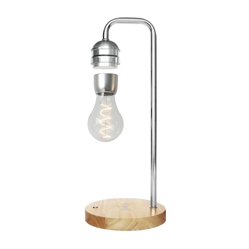 

Levitating Bulb Light Floating and Spinning Colorful LED Lamp with Wireless Charging Floating Cool Hover Lamps for Home Office Desk Decor Children Friends Creative Christmas Gift 100-240V