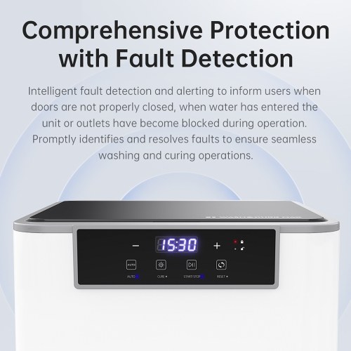 Anycubic Wash&Cure Machine for LCD SLA DLP 3D Printer Models with Control Panel Intelligent Fault Detection 