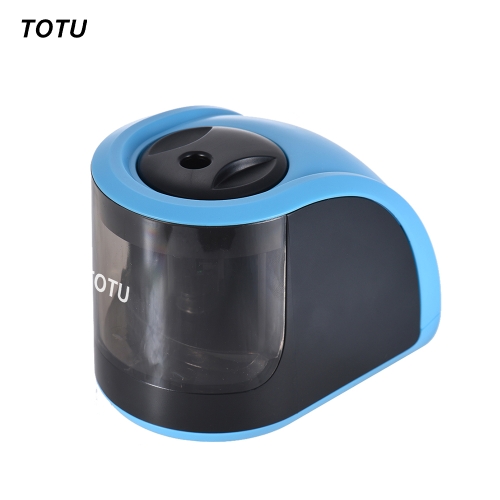 

TOTU JD3006-1 Automatic 1-hole Electric Pencil Sharpener Battery or USB Cable Operated for Home School Student Kids Children