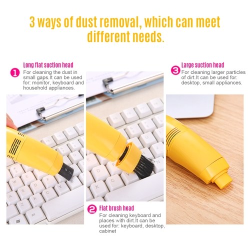 

USB Computer keyboard Vacuum Cleaner Mini Desktop Dust Sweeper Collector Handheld Table Cleaning Tool for Office Car Home Pet House