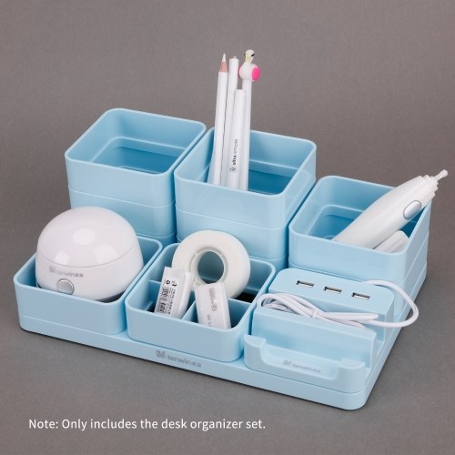 

tenwin Multi-Function Desk Organizer