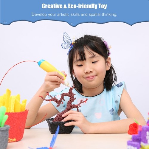 

Aibecy LP02 Low Temperature 3D Printing Pen with Rechargeble Battery for Kids Art Craft Drawing DIY Gift