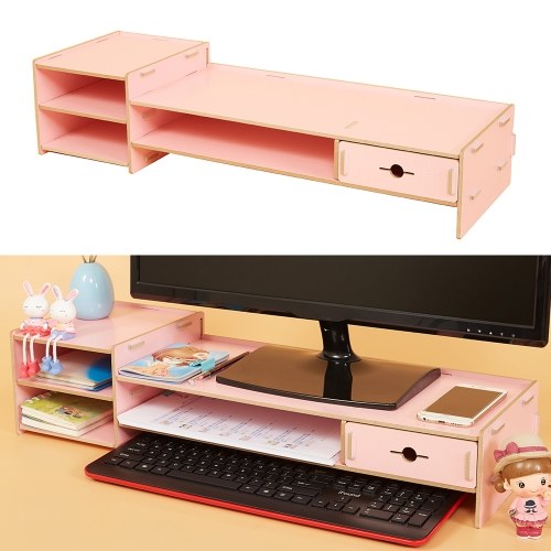 Vassoio di montaggio per montaggio automatico Vassoio di appoggio per scrivania Organizzatore di grandi dimensioni per materiale scolastico per ufficio