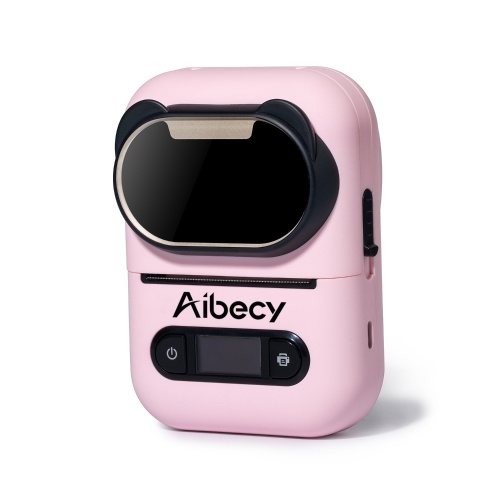 

Aibecy Portable BT Wireless Label Maker 203dpi Thermal Label Printer with Rechargeable Battery Compatible with iOS Android Smartphone for Clothing Jewelry Supermarket Retail Store Barcodes Price Name Printing