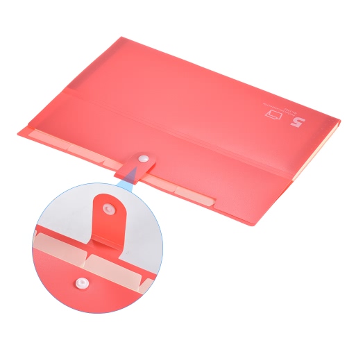 

A4 / Legal / Letter Size Poly Expanding Folder Organizer Куртка с пряжкой Закрытие для контрактных налоговых документов Ежемесячны