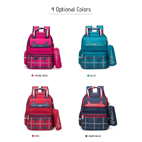 

QXH Children Kid Backpack Bag for Elementary Middle School Student Girl Boy