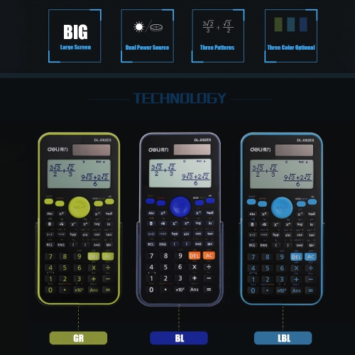 

Scientific Function Calculus Calculator Middle School Students Test Colorful Computer