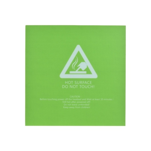 

1pc 220* 220mm Heat Bed Sticker Sheet Hot Bed Build Surface Tape 80-100℃ with Adhesive Back for 3D Printer Creality CR-10 CR-10S