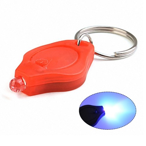 

Mini LED Keychain Flashlight Ultra Bright LED Keyring Tiny Portable Key R-ing UV Light Torch