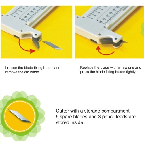 

Rotary Compass Circle Cutter Large Size DIY