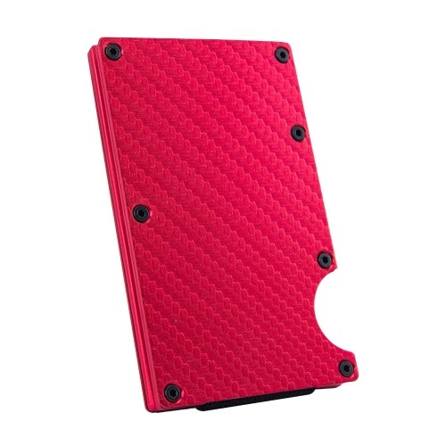 

Wallet Card Holder Money Clip RFID Blocking Carbon Fiber Carbon Fiber Tab Credit Anti-theft for Women Men Businessman