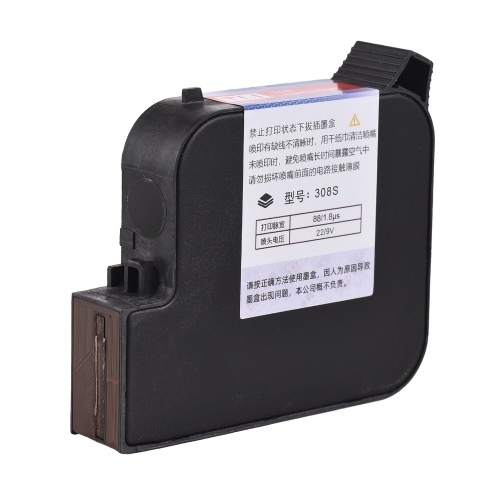 308S Ink Cartridge Replacement Quick-Drying 45ml for M20/T50 Handheld Inkjet Printer(Red) 