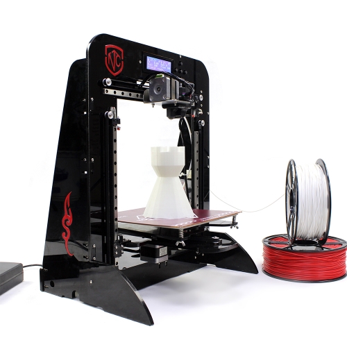 

TNICE T-23 3D Printer DIY Kit With 5 Reels Different Colors 1.75mm PLA Filaments (Total 100m)