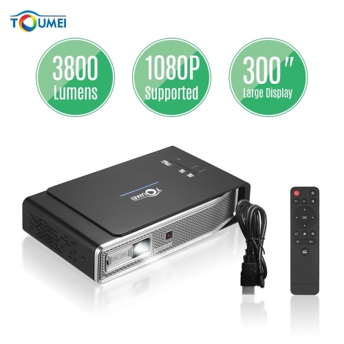 

TOUMEI Portable Mini DLP 3D Video Projector