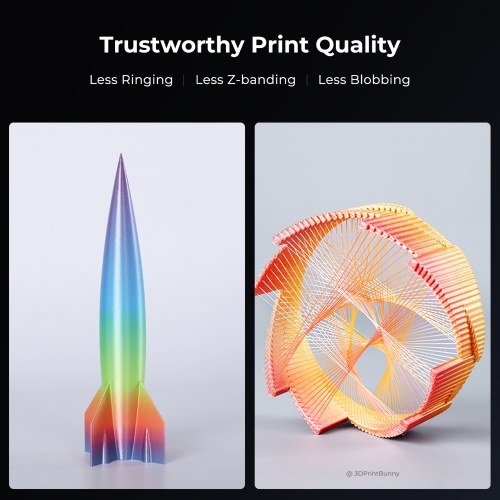 Creality K1 Max FDM 3D Printer Buit-in AI LiDAR and AI Camera 300x300x300mm Large Build Volume 600mm/s Printing Speed 
