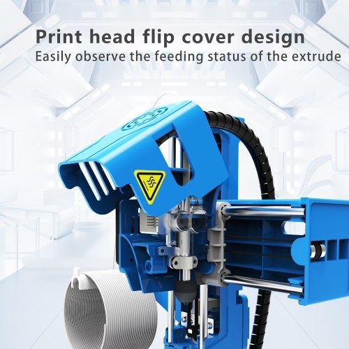 EasyThreed 3D Printer Mini Desktop Printing Machine for Kids 100x100x100mm Print Size 