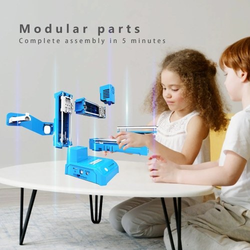EasyThreed 3D Printer Mini Desktop Printing Machine for Kids 100x100x100mm Print Size 