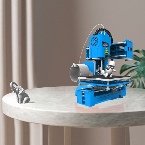 EasyThreed 3D Printer Mini Desktop Printing Machine for Kids 100x100x100mm Print Size 