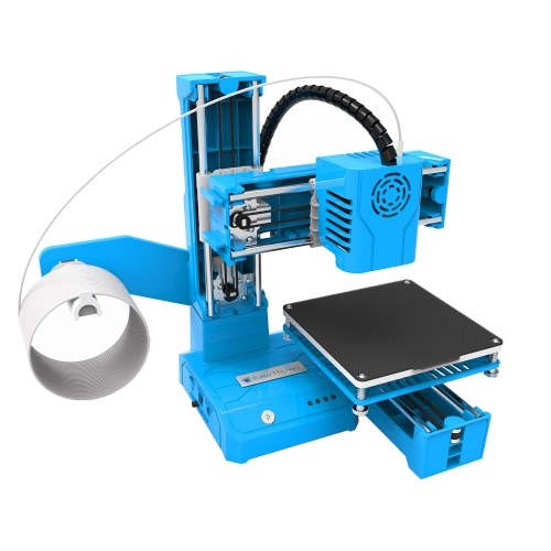 EasyThreed 3D Printer Mini Desktop Printing Machine for Kids 100x100x100mm Print Size 